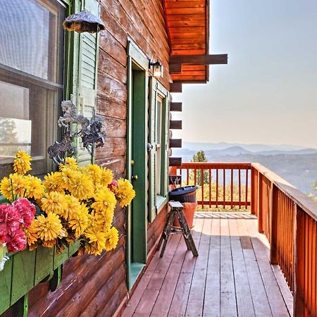 Stunning Log Cabin With Great Views, Firepit, Deck Near Twain Hart Sonora Exterior foto