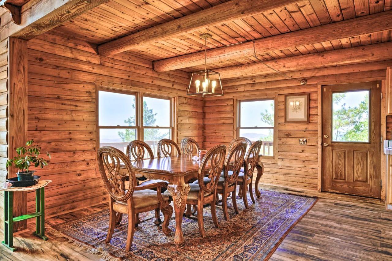 Stunning Log Cabin With Great Views, Firepit, Deck Near Twain Hart Sonora Exterior foto