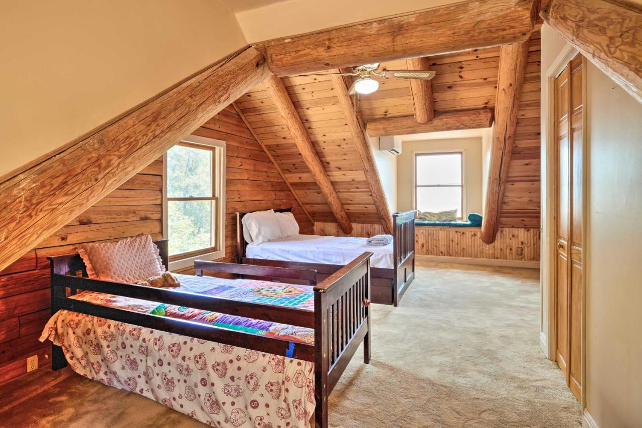 Stunning Log Cabin With Great Views, Firepit, Deck Near Twain Hart Sonora Exterior foto